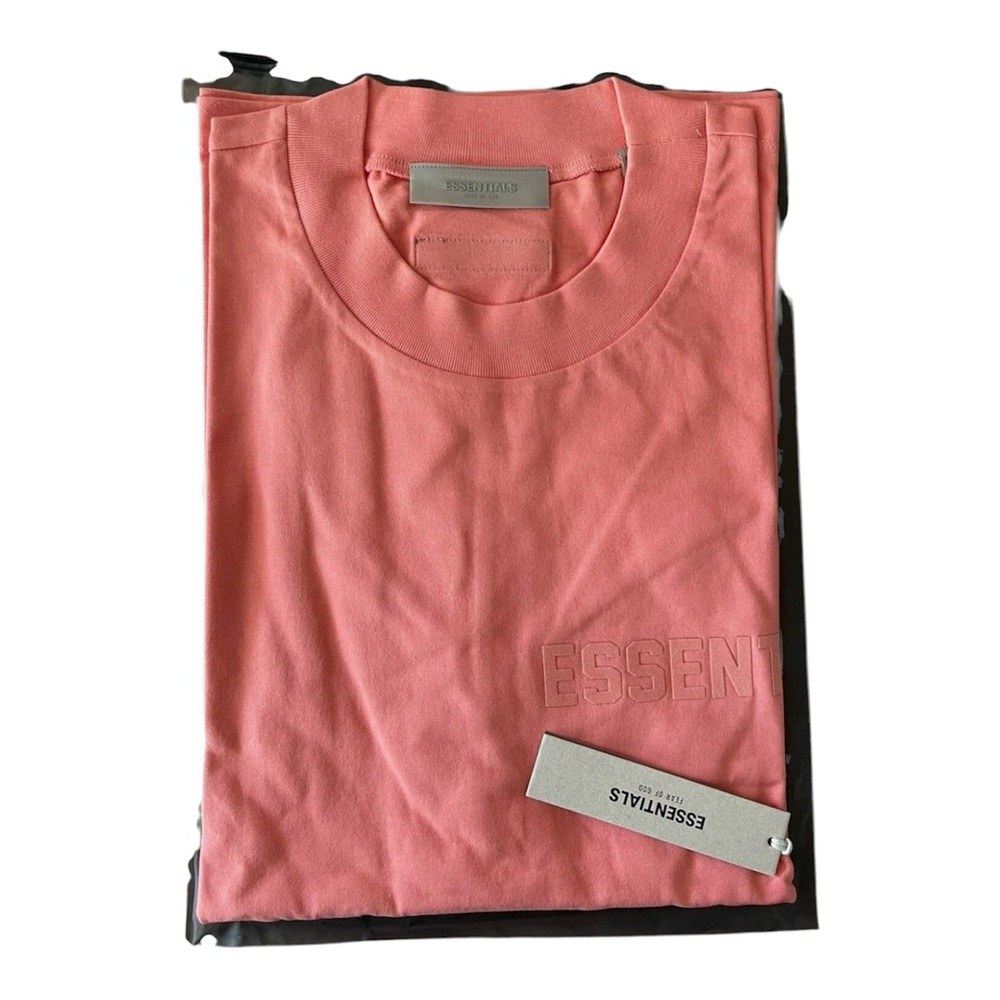 Fear Of God Essentials Coral Tee Brand New With Tags